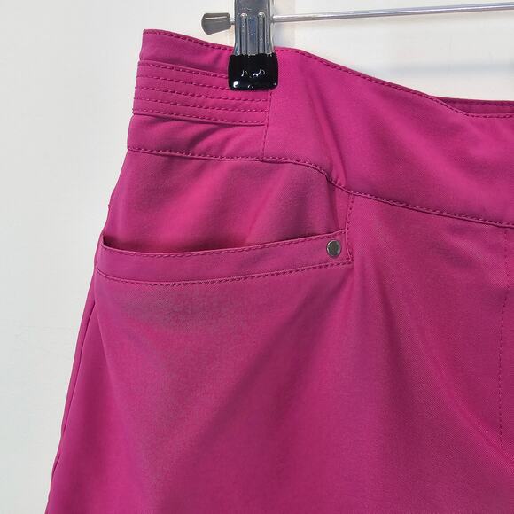 Tail Pink Fuchsia Golf Outdoor Preppy Skort Pockets Modest Skirt Size 10 - Picture 2 of 7
